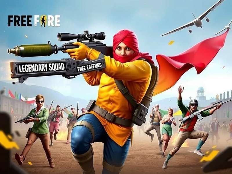 Age and gender distribution of Indian players Indian player demographics for Free Fire Legendary Squad